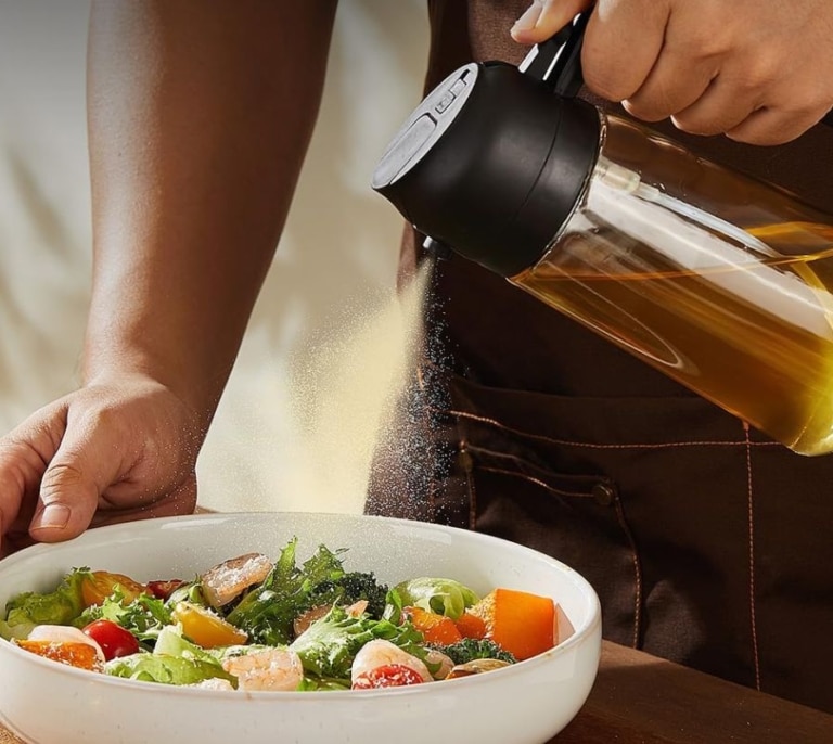 Adiós al exceso de calorías: este pulverizador de aceite cuesta menos de 10€ en Amazon