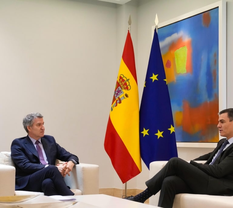 Feijóo exige que Sánchez lleve al Congreso todas las decisiones sobre Ucrania y el aumento de gasto en Defensa