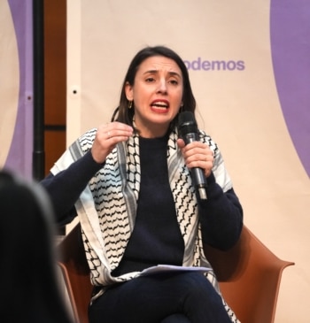 Asociaciones judiciales contra Irene Montero por la sentencia de Alves