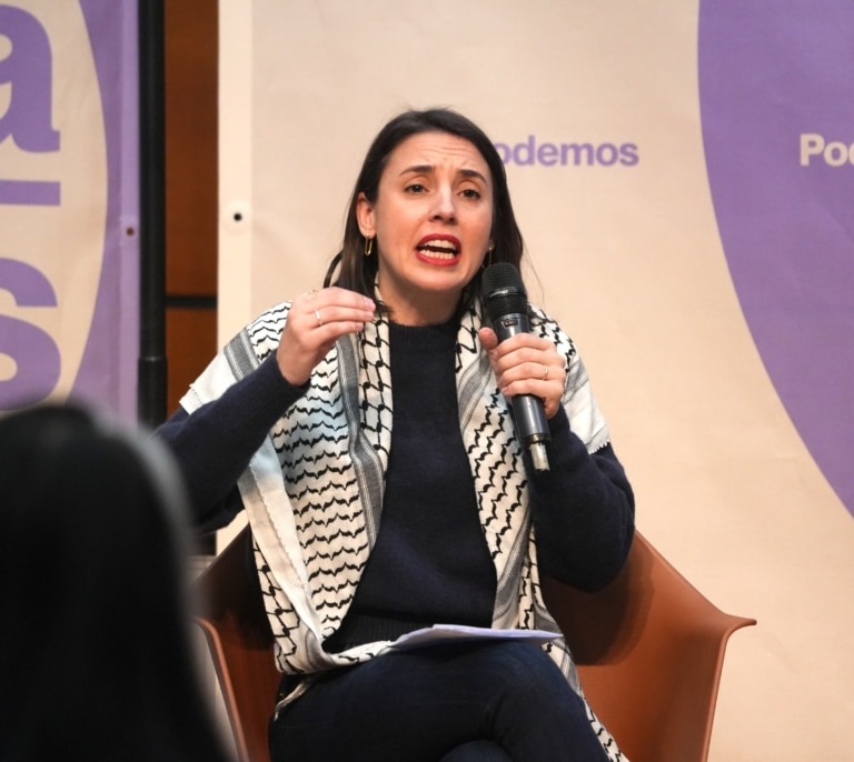 Asociaciones judiciales contra Irene Montero por la sentencia de Alves
