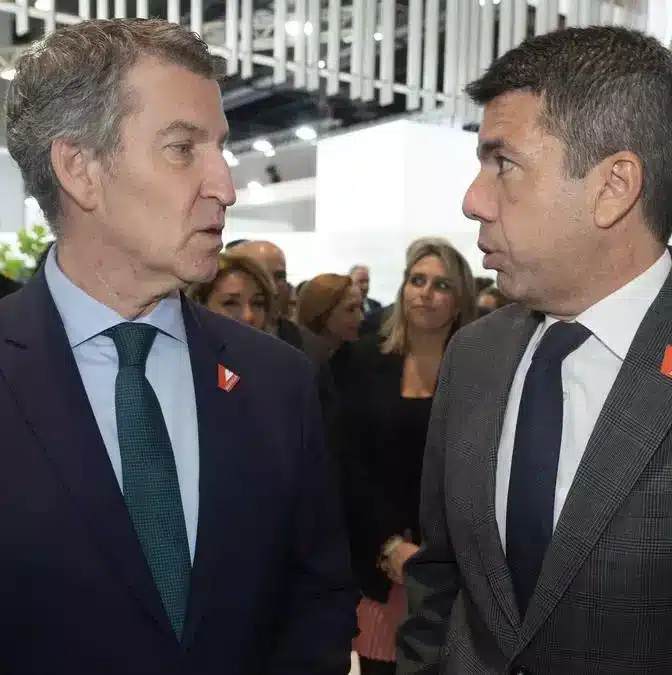 Feijóo abordará el futuro de Mazón tras la celebración del congreso nacional 