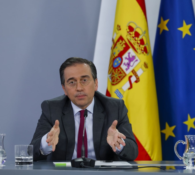 Albares y el secretario de Estado de Trump hablan por teléfono de cooperación en seguridad y comercio