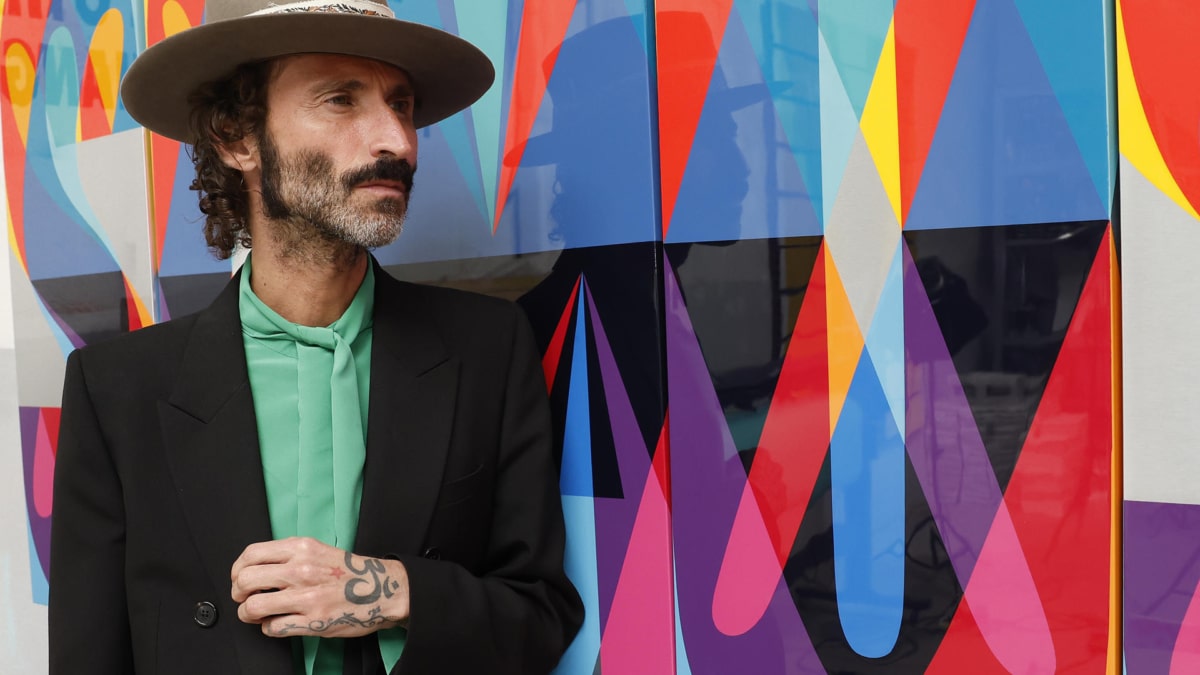 Leiva presenta su nuevo disco, 'Gigante'.