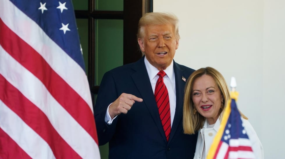 Meloni asegura a Trump que cree "en la unidad de Occidente" y en que "tenemos que hablar para llegar a un acuerdo arancelario"