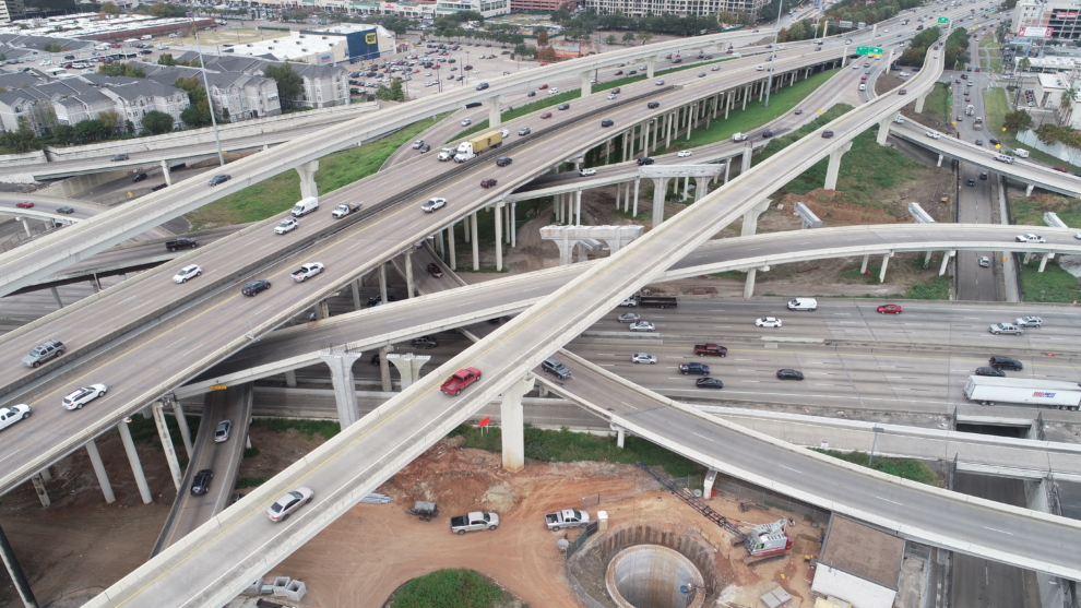 Enlace de la circunvalación 610 de Houston.
