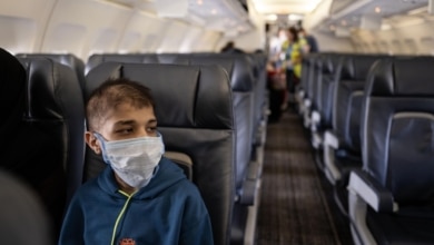 España recibe a 13 niños gazatíes enfermos de cáncer