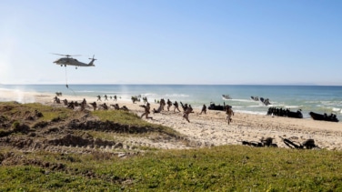 Culmina en Cádiz la mayor maniobra naval de la OTAN en años: 5.000 soldados y 30 buques