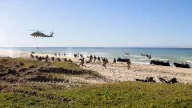 Culmina en Cádiz la mayor maniobra naval de la OTAN en años: 5.000 soldados y 30 buques