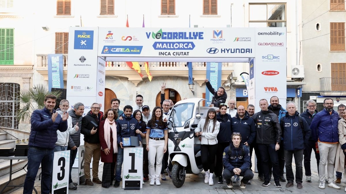 La quinta edición del Eco Rallye Mallorca –Inca Ciutat impulsa la movilidad sostenible