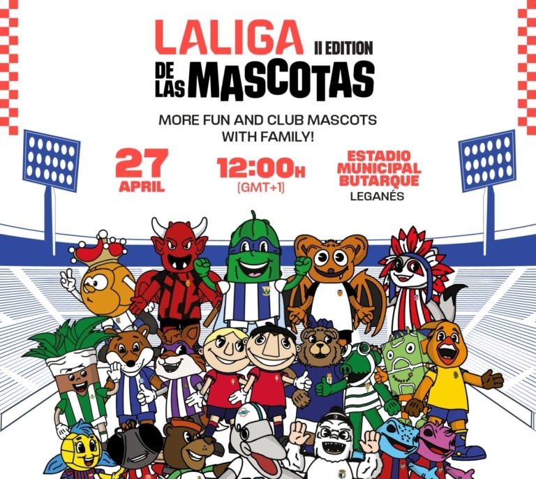 Butarque acoge este domingo la II LALIGA de las Mascotas
