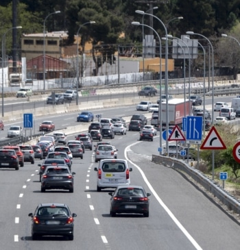 Operación retorno: accidentes y retenciones en las carreteras dirección Madrid