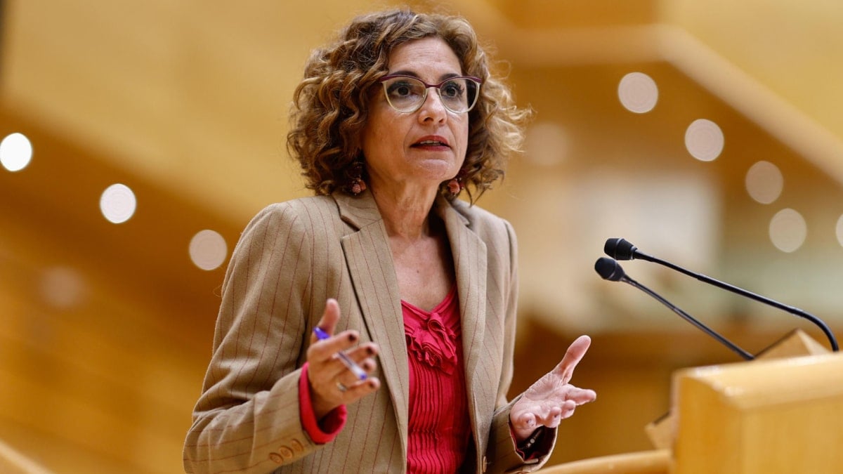 La vicepresidenta primera del Gobierno, María Jesús Montero.