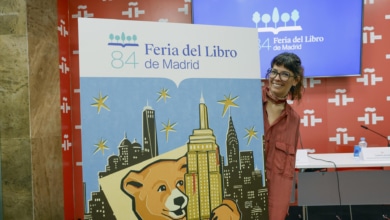 La Feria del Libro de Madrid presenta su nuevo cartel: un skyline neoyorquino en tiempos de Trump