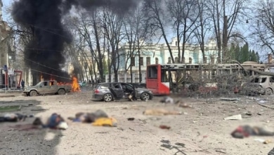 Masacre el Domingo de Ramos: Rusia bombardea el centro de Sumi (Ucrania)