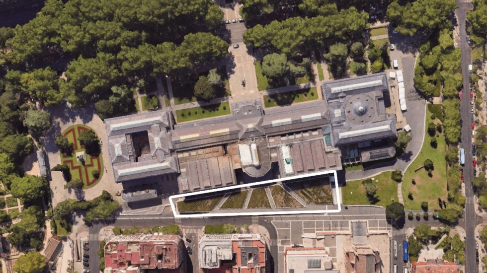 ¿Qué le pasa al jardín de boj del Museo del Prado?