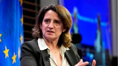 Teresa Ribera clama en Washington contra los aranceles de Trump: "No van bien a nadie, es indignante"