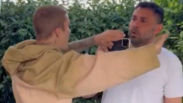 Justin Bieber se enfrenta a unos paparazzi en Palm Springs: "No les interesan las personas"