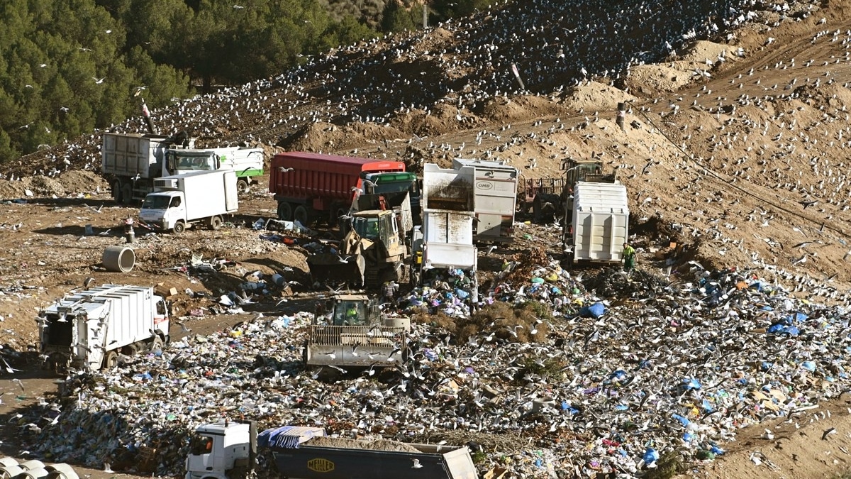 Toneladas de basura