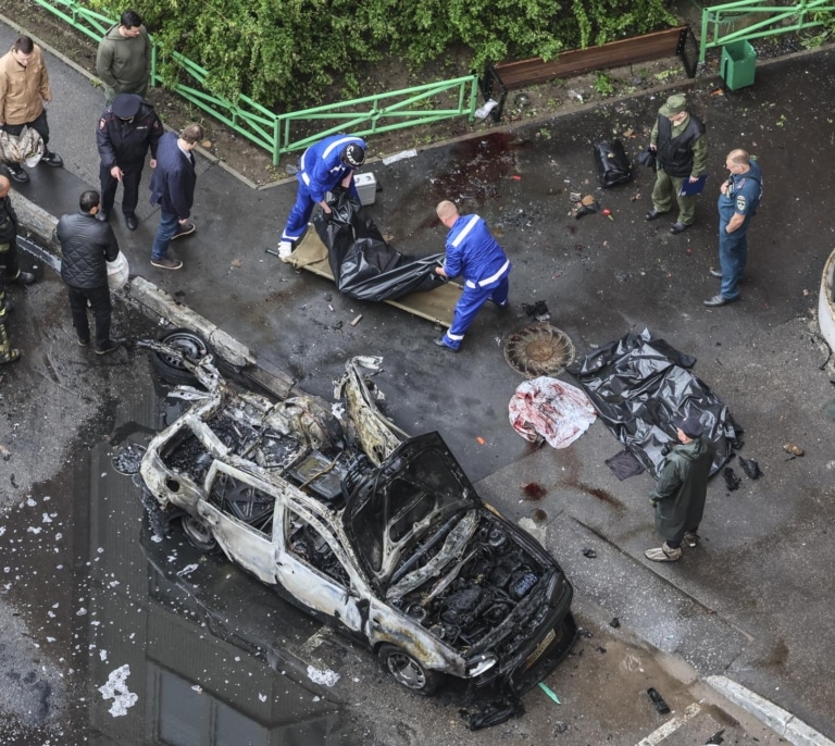 Un alto mando de Putin muere después de la explosión de un coche bomba cerca de Moscú