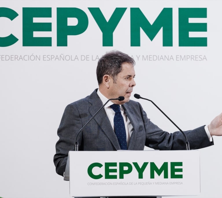 Cuerva presenta su lista a la reelección en Cepyme y acusa a Garamendi de "presionar" en su contra