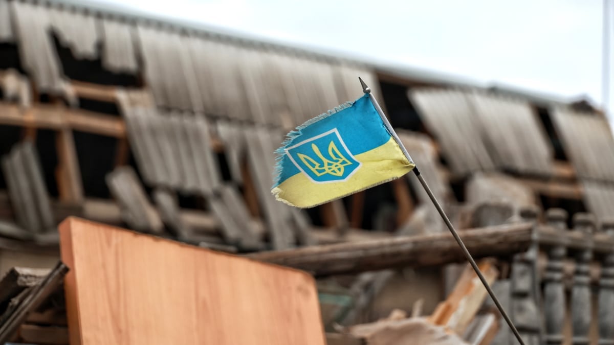 Destrozos por el bombardeo de las tropas rusas en Odesa