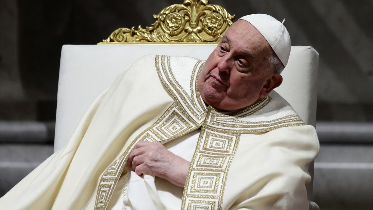 El Papa Francisco en el Vaticano, en febrero de 2025 (foto de archivo).