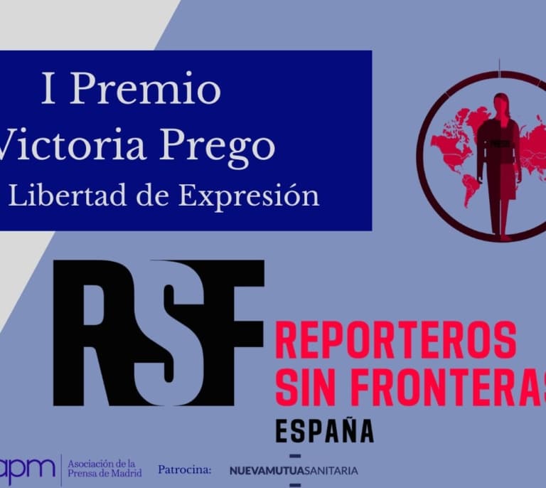 La APM otorga el Premio Victoria Prego a la Libertad de Expresión a Reporteros Sin Fronteras