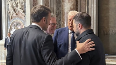Zelenski, tras verse a solas en el Vaticano con Trump: "Una reunión que podría ser histórica"