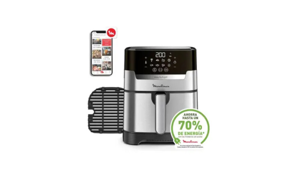 Moulinex Easy Fry & Grill Inox