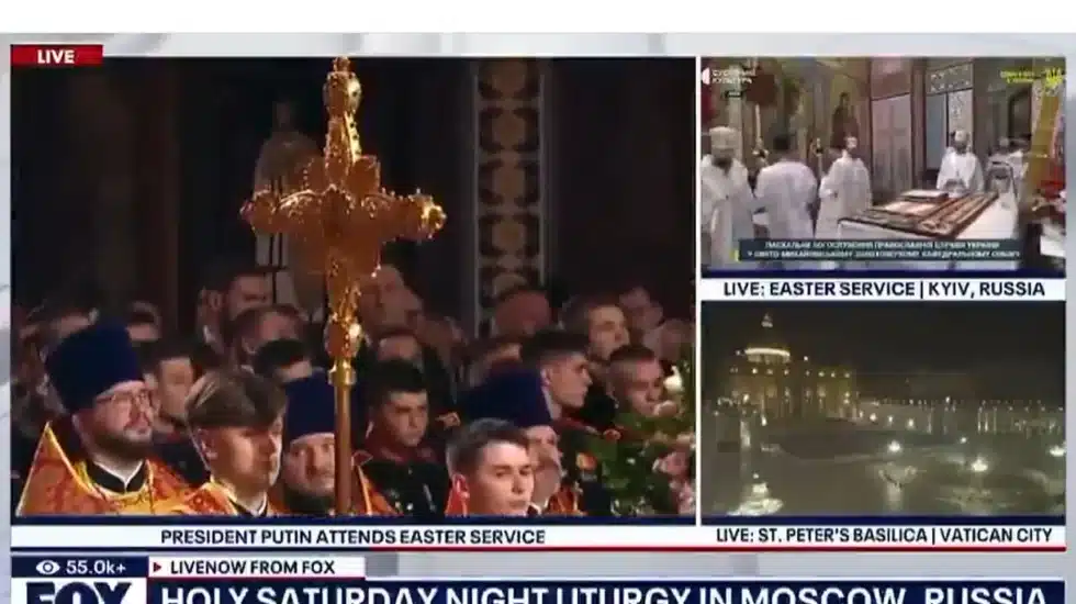 Ucrania protesta por un rótulo de Fox News que situaba a Kiev en Rusia