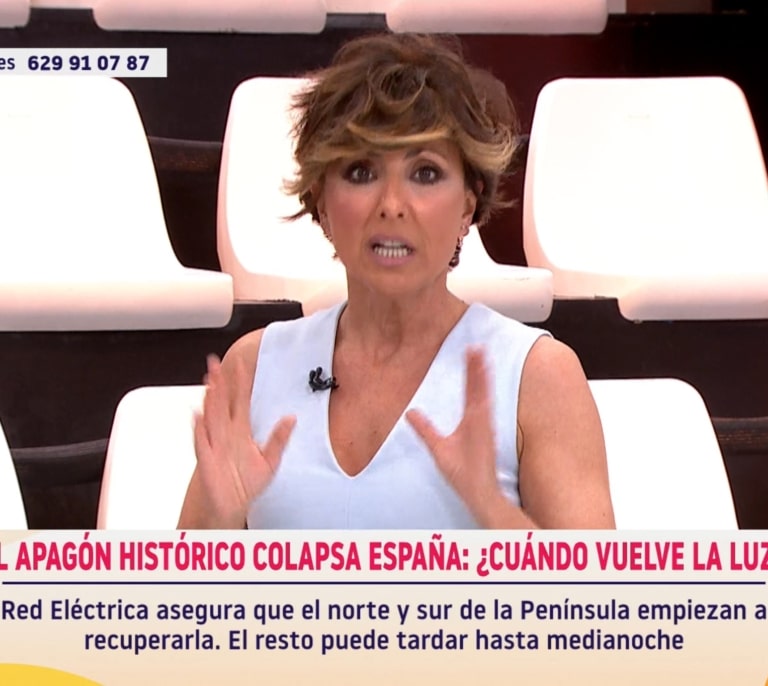 El rebote de Sonsoles Ónega con Pedro Sánchez por su aviso tras el apagón: "Estoy hasta aquí"