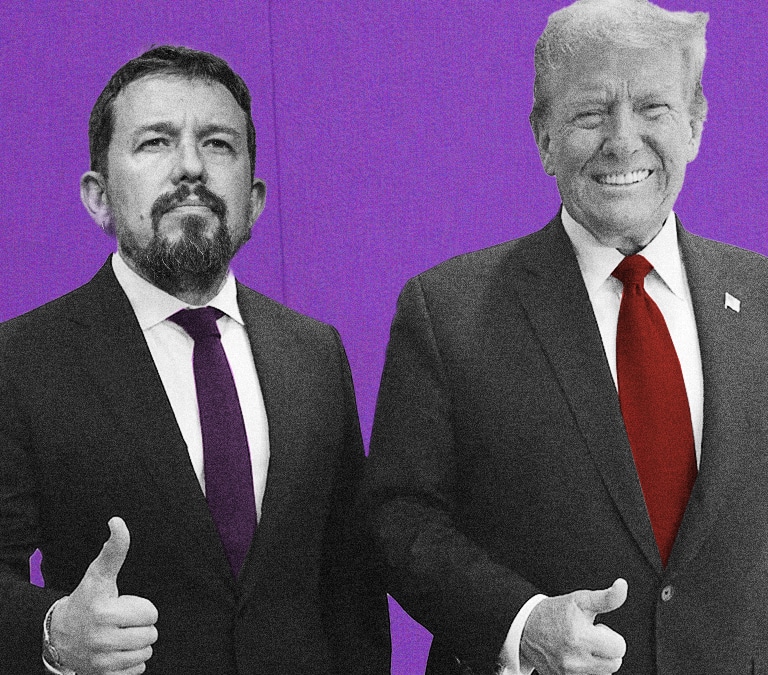 Pablo Iglesias y Donald Trump: lo que unió Marine Le Pen