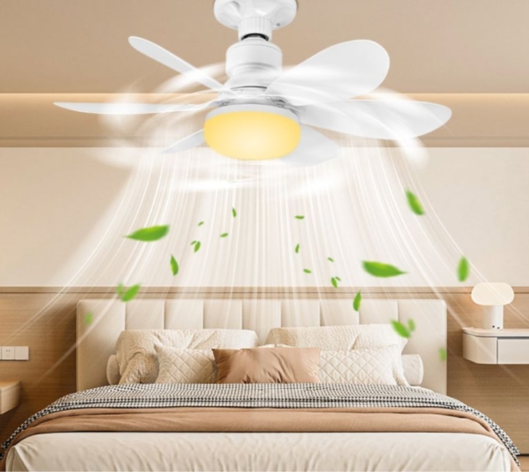 Este es el ventilador de techo con luz que todo hogar necesita y por menos de 30€