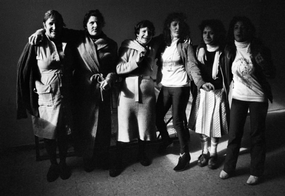 Mujeres en la cárcel de Yeserías de Madrid (1981).