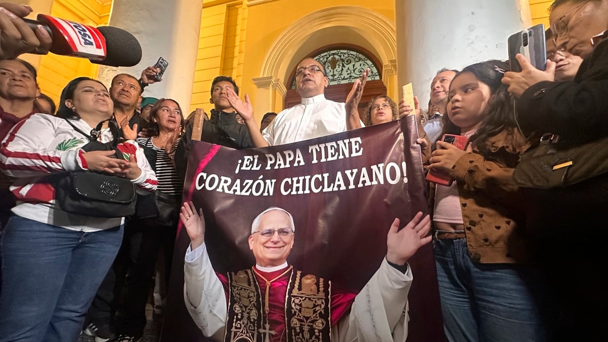 La ciudad peruana de Chiclayo, de la que Robert Francis Prevost fue obispo durante casi una década, celebró su elección como papa, bajo el nombre de León XIV