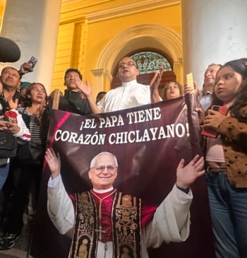 La ciudad peruana de Chiclayo, de la que Robert Francis Prevost fue obispo durante casi una década, celebró su elección como papa, bajo el nombre de León XIV