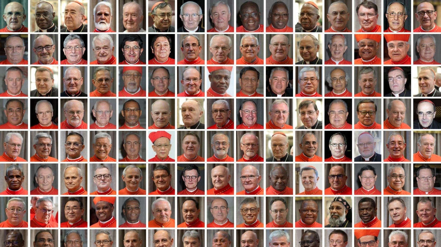Los 133 cardenales que eligen al nuevo Papa