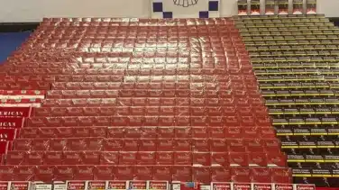Interceptan en Guarromán a un camionero con 96.000 cajetillas de tabaco ilegal
