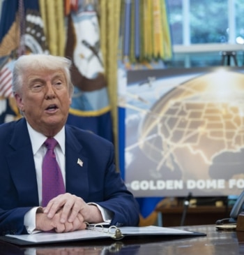 Trump anuncia que EEUU construirá un escudo antimisiles similar al de Israel: [...]