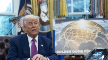 Trump anuncia que EEUU construirá un escudo antimisiles similar al de Israel: "Es muy importante para la supervivencia de nuestro país"