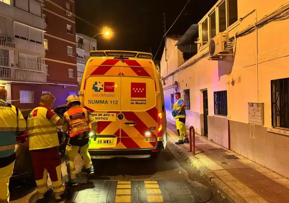 Muere una mujer de 58 años por un incendio en su vivienda en Madrid