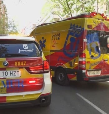 Un hombre herido grave tras ser apuñalado hasta cuatro veces en Madrid