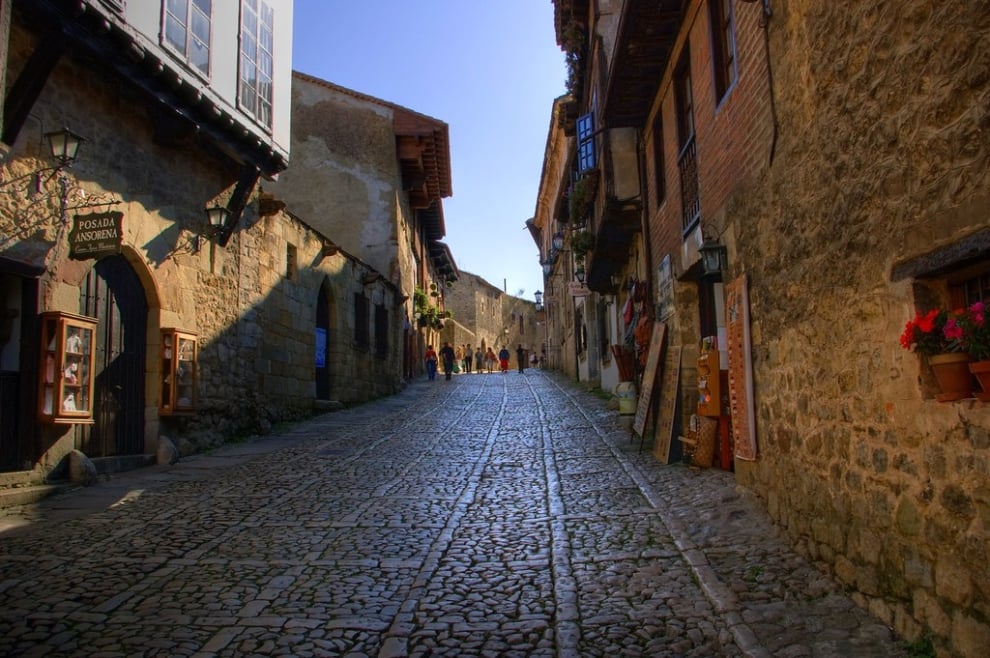 Las calles de Santillana del Mar