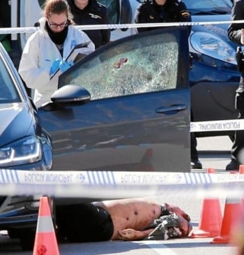 Asesinan a un hombre a tiros frente al Colegio Americano a plena [...]