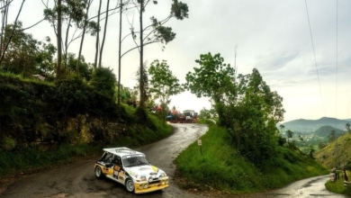 Coche del Rally de Hoznayo se sale de pista y hiere a ocho aficionados