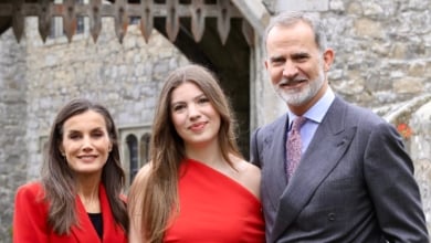 La infanta Sofía se gradúa de Bachillerato en Gales arropada por los reyes