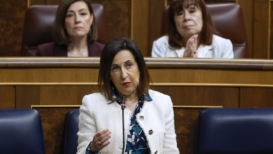 Robles apoya la ley de embargo de armas a Israel pero rebaja su alcance: será difícil materializarla