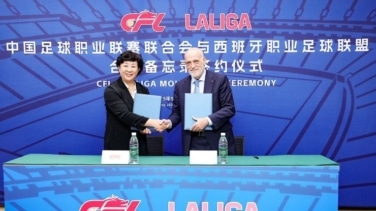 Tebas, nombrado primer asesor internacional de la Liga de Fútbol Profesional China