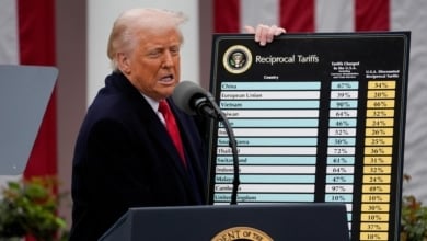 Un panel de jueces federales tumba los aranceles de Trump