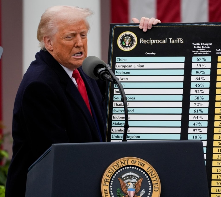 Un panel de jueces federales tumba los aranceles de Trump